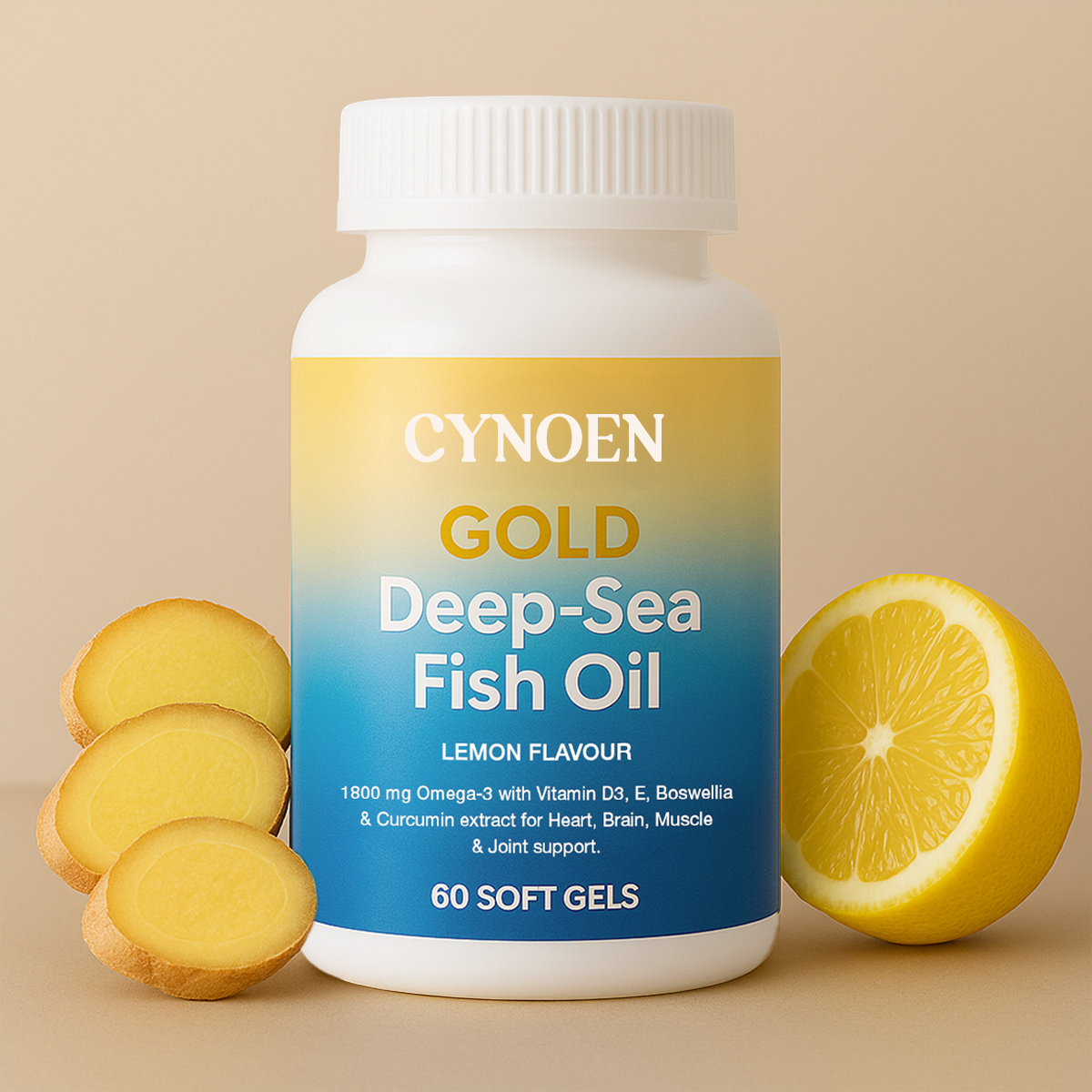 Cynoen ®  Gold Deep-Sea Fish Oil With Higher Strength Omega-3