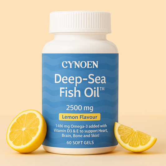 Cynoen ® Deep Sea Fish Oil Capsules - 2500 mg Omega 3
