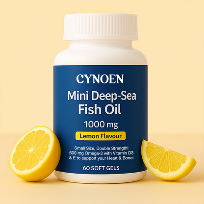 Cynoen ®  Mini Deep Sea Fish Oil 1000 mg (Lemon Flavour)