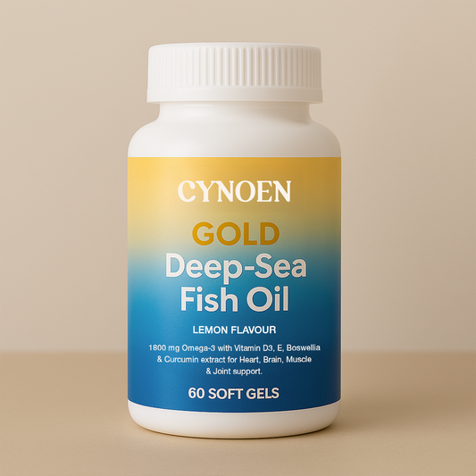 Cynoen ®  Gold Deep-Sea Fish Oil With Higher Strength Omega-3