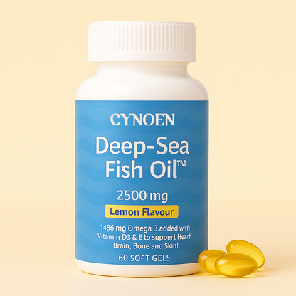 Cynoen ® Deep Sea Fish Oil Capsules - 2500 mg Omega 3