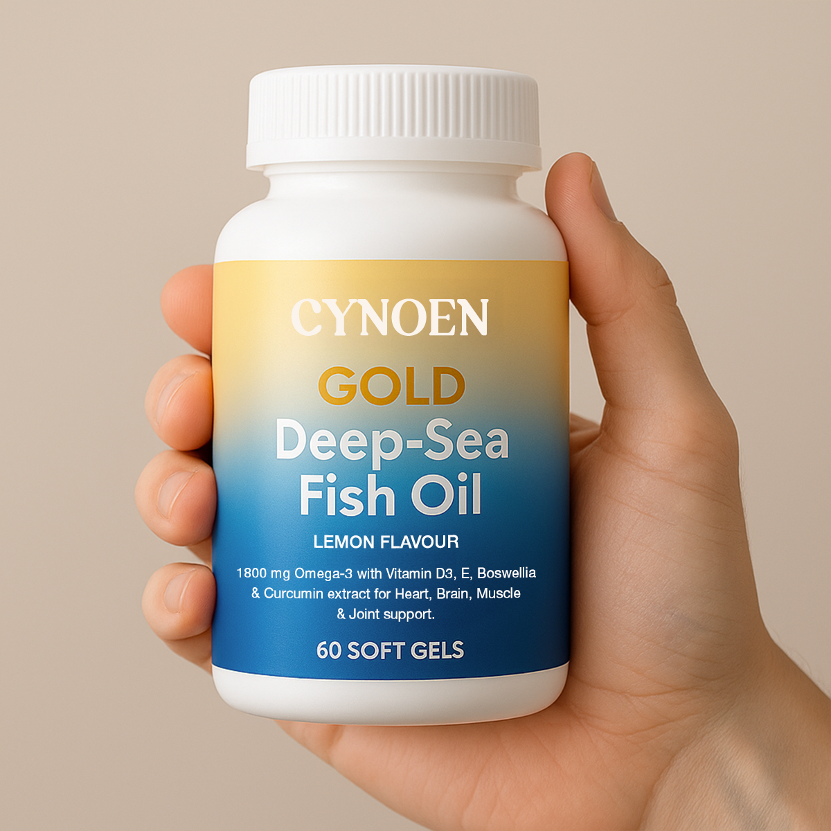 Cynoen ®  Gold Deep-Sea Fish Oil With Higher Strength Omega-3