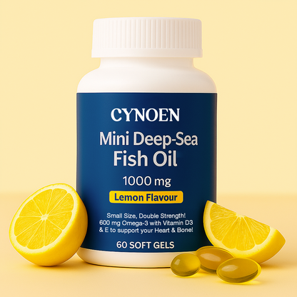 Cynoen ®  Mini Deep Sea Fish Oil 1000 mg (Lemon Flavour)