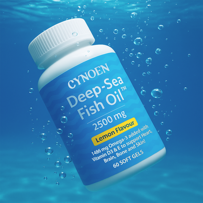 Cynoen ® Deep Sea Fish Oil Capsules - 2500 mg Omega 3
