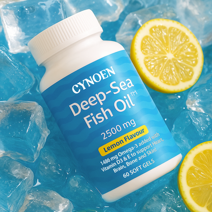 Cynoen ® Deep Sea Fish Oil Capsules - 2500 mg Omega 3