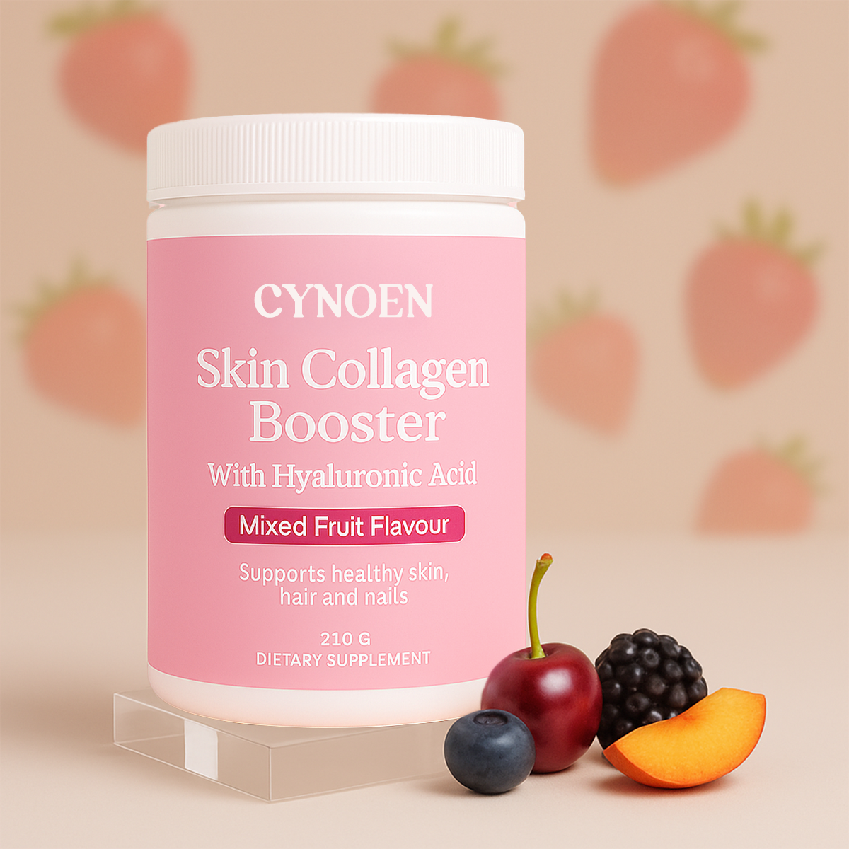 Cynoen ® Skin Collagen Booster with Hyaluronic Acid for Skin Glow
